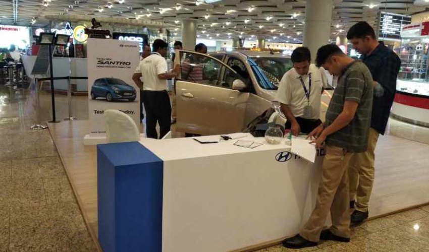 Flawless Event execution for Hyundai Car Display in Mumbai by Raviraj Sah