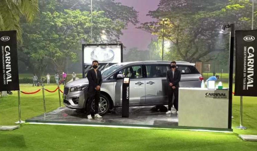 Flawless Event execution for Kia Carnival Display in Mumbai by Raviraj Sah